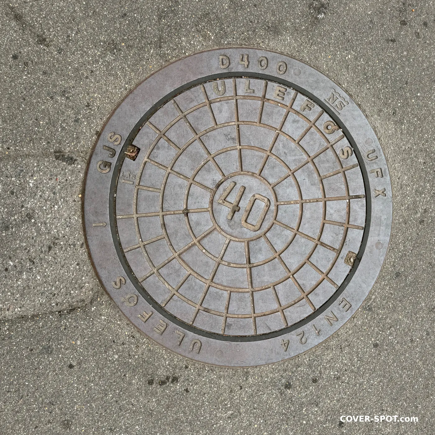 맨홀 뚜껑 Billund, South Denmark, Denmark