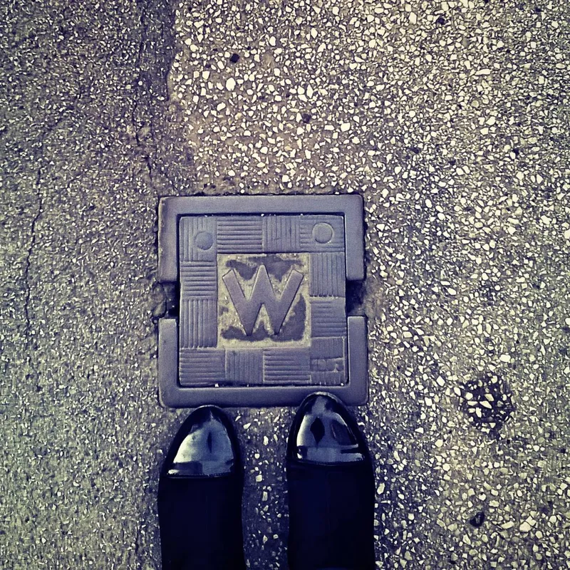 Manhole cover in Vienna, Austria