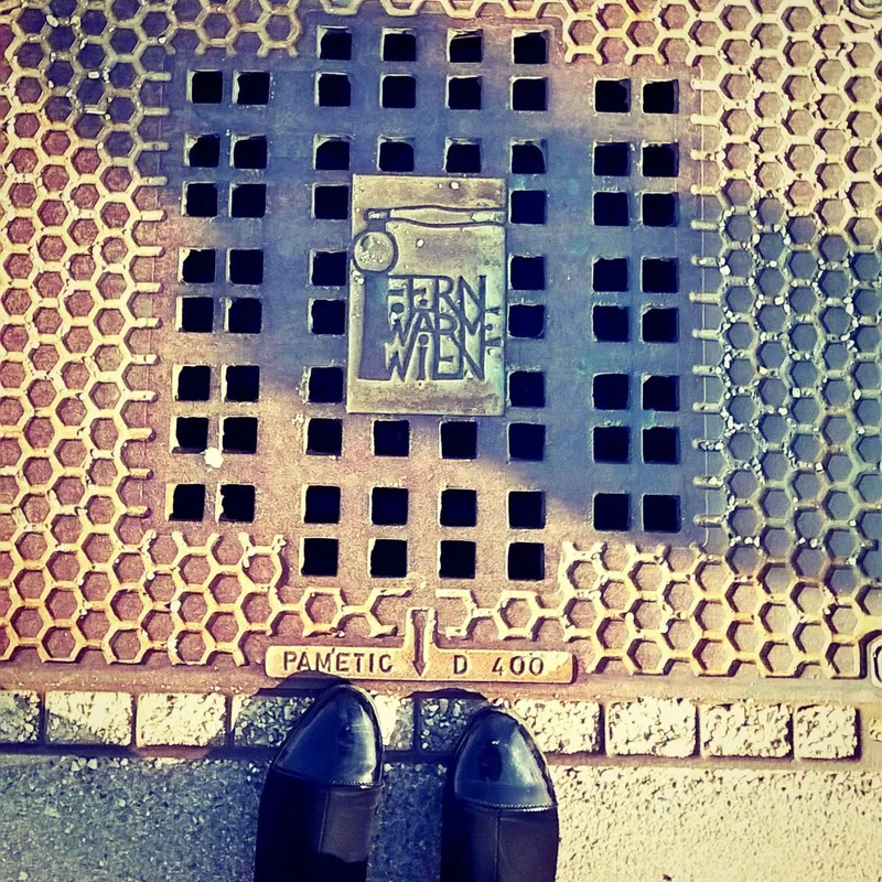 Manhole cover in Vienna, Austria