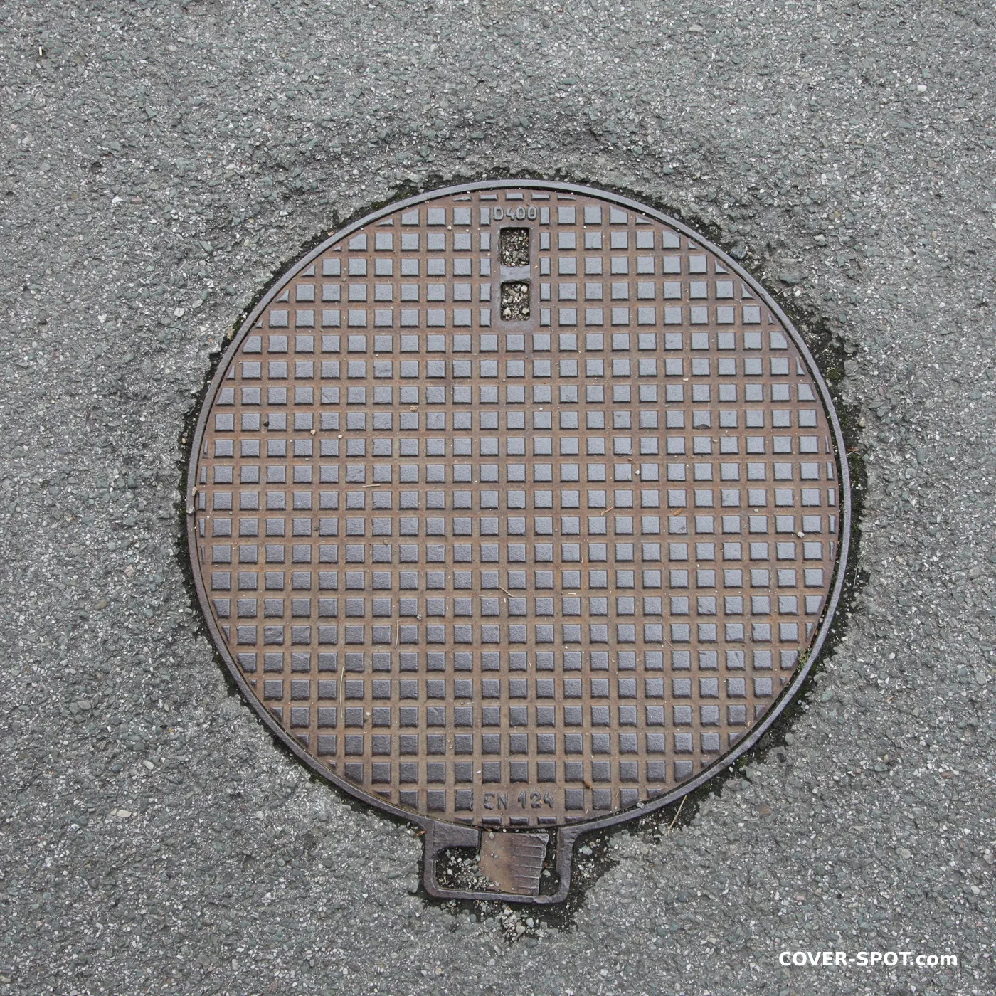 Manhole cover in Hradec Králové, Czechia