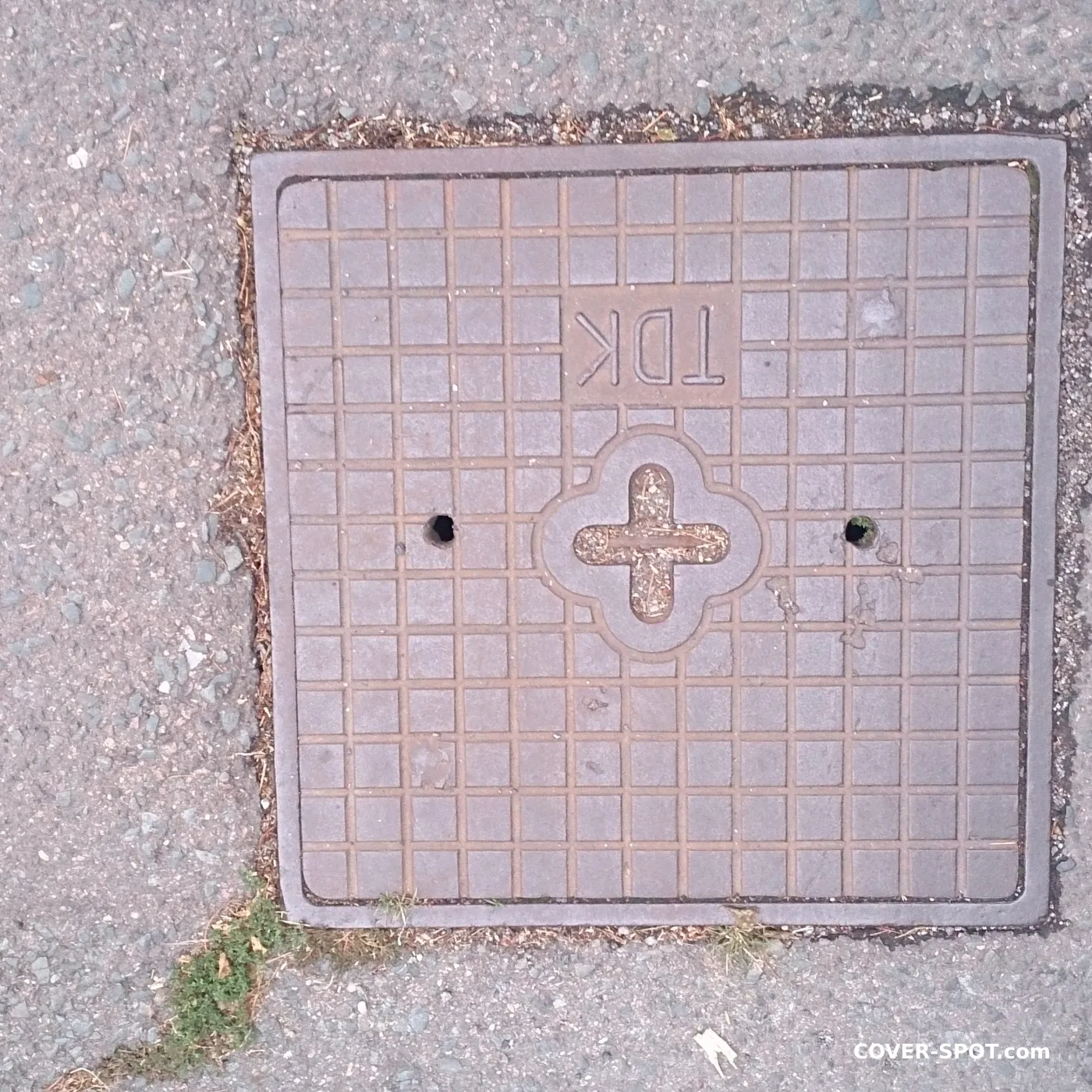Manhole cover in Hradec Králové, Czechia