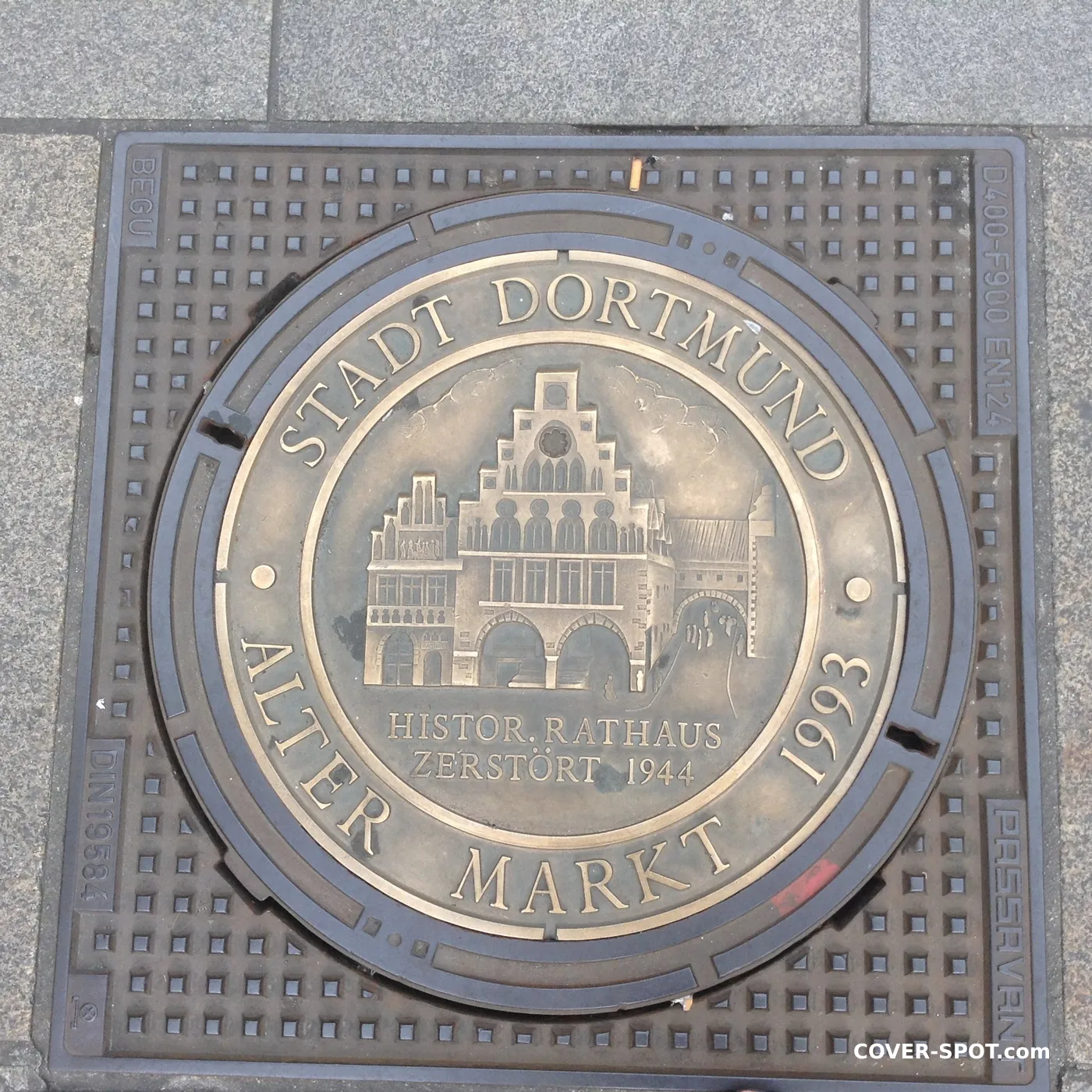 غطاء فتحة في Dortmund, North Rhine-Westphalia, Germany
