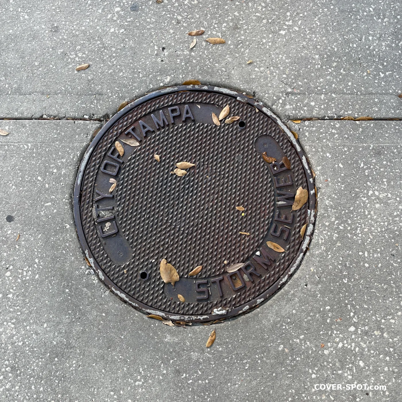 Manhole cover in Antwerpen, Flanders, Belgium
