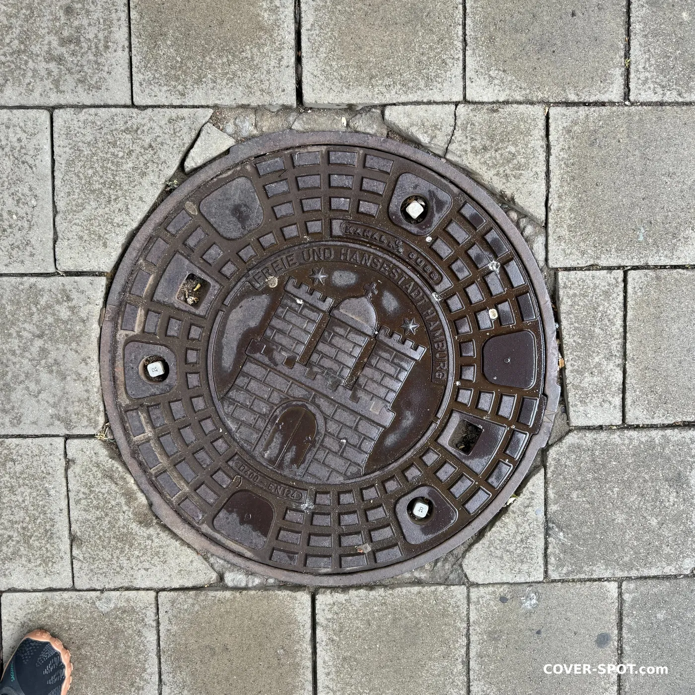 Kaivonkansi paikassa Neustadt, Free and Hanseatic City of Hamburg, Germany