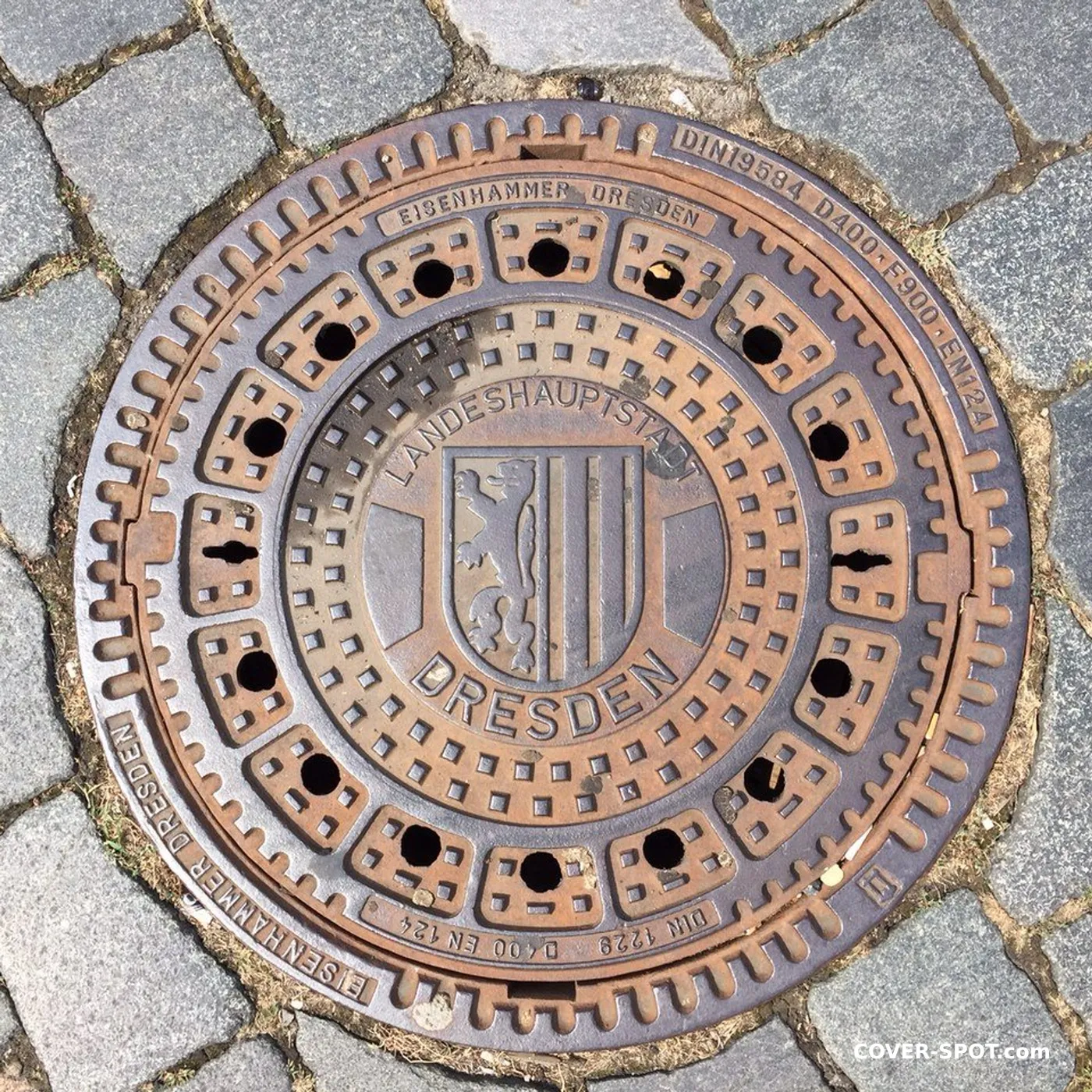Rögar kapağı Dresden, Germany