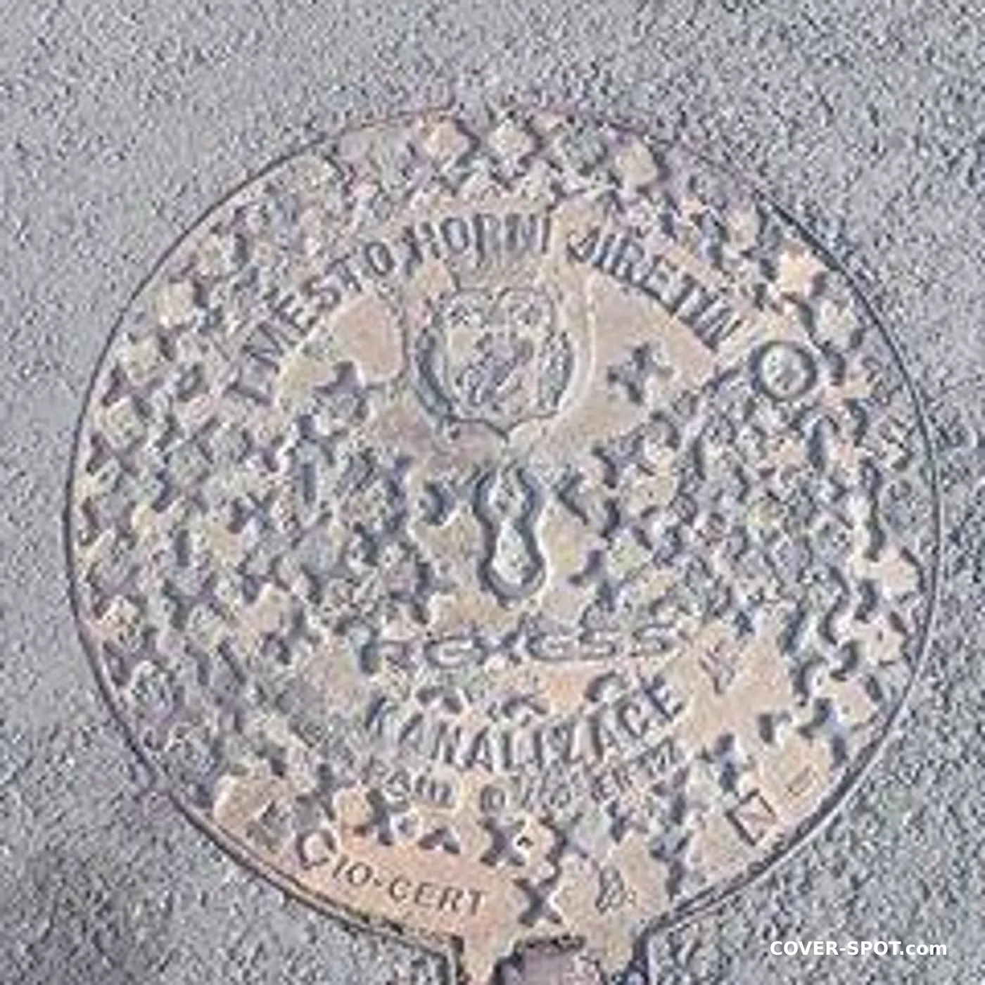 Šulinio dangtis Horní Jiřetín, Czechia