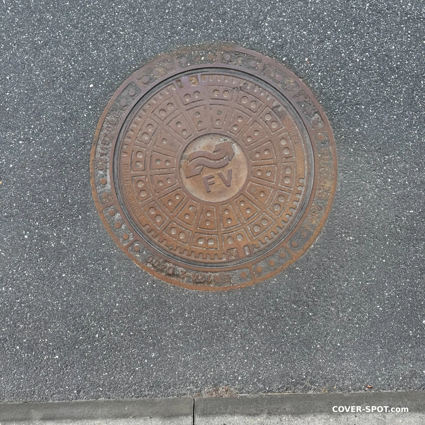 Шахтов капак в Billund, South Denmark, Denmark