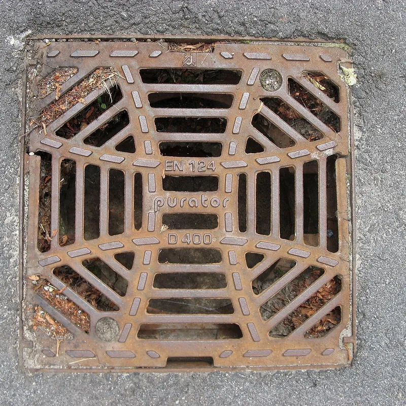 Manhole cover in Czechia