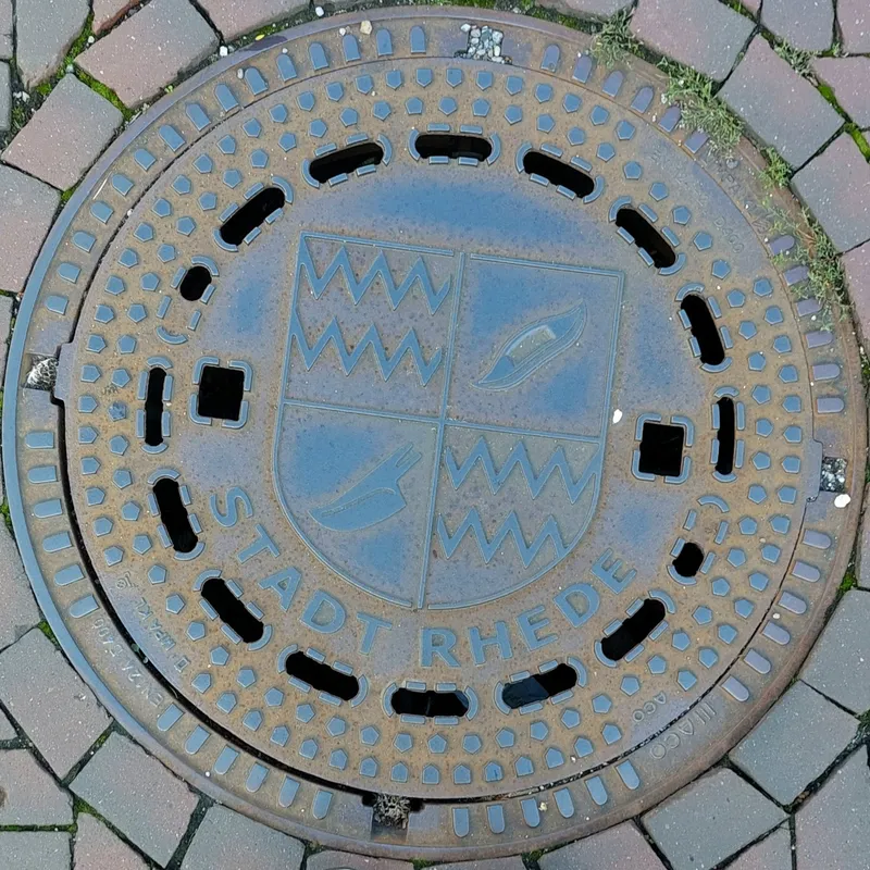 Kanalizācijas lūka Rhede, Germany