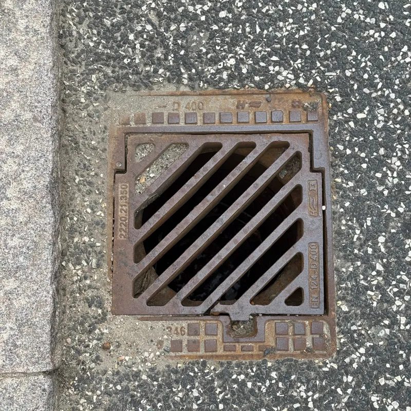 Manhole cover in Billund, Denmark