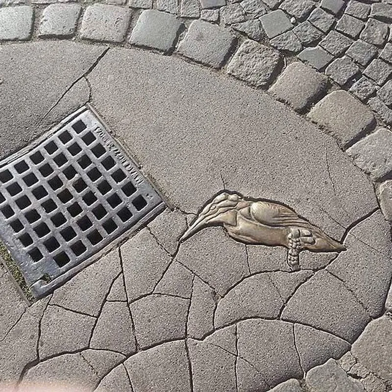 Manhole cover in Vienna, Austria