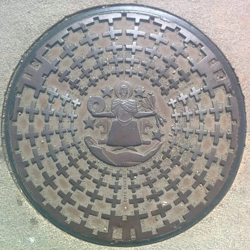Manhole cover in Oslo, Norway