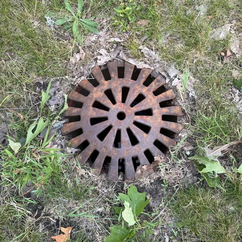 Manhole cover in Billund, Denmark