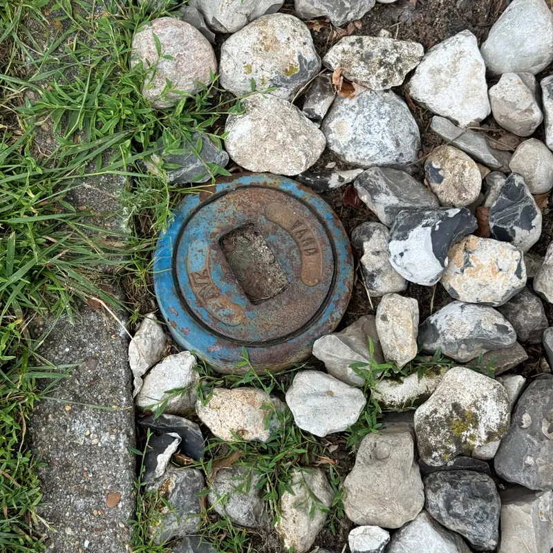 Manhole cover in Billund, Denmark