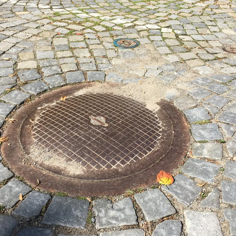 غطاء فتحة في Třebíč, Czechia