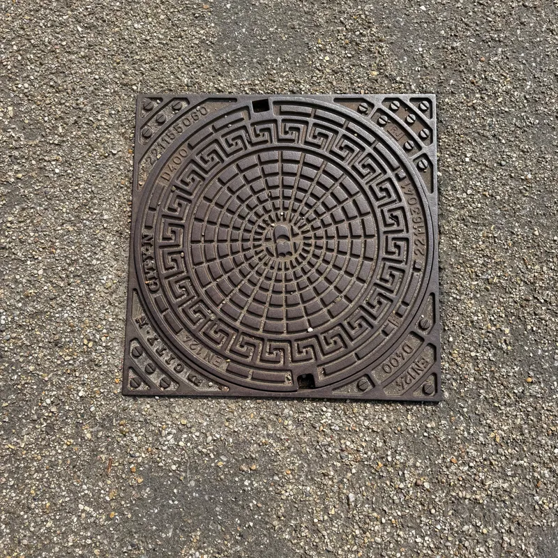 Manhole cover in Billund, Denmark