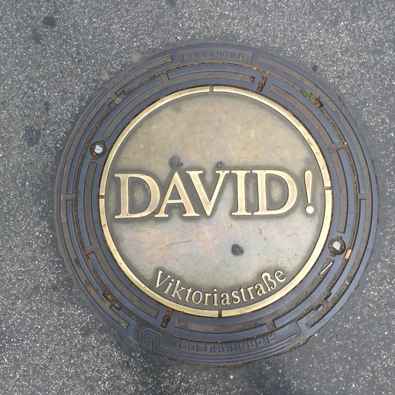 Manhole cover in Dortmund, Germany