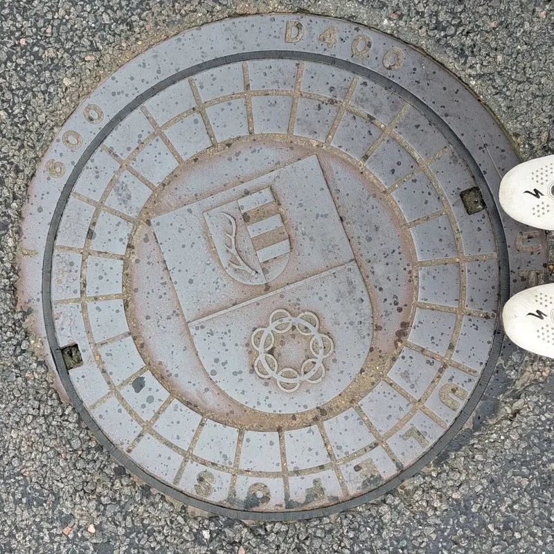 マンホール蓋 Hørslevbol, Denmarkの