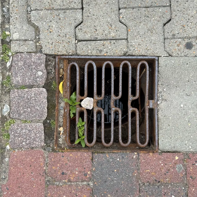 Manhole cover in Billund, Denmark